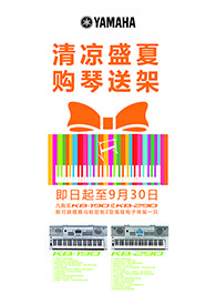 清凉盛夏，购琴送架 